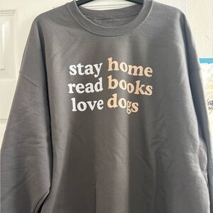 Charcoal Graphic Sweatshirt